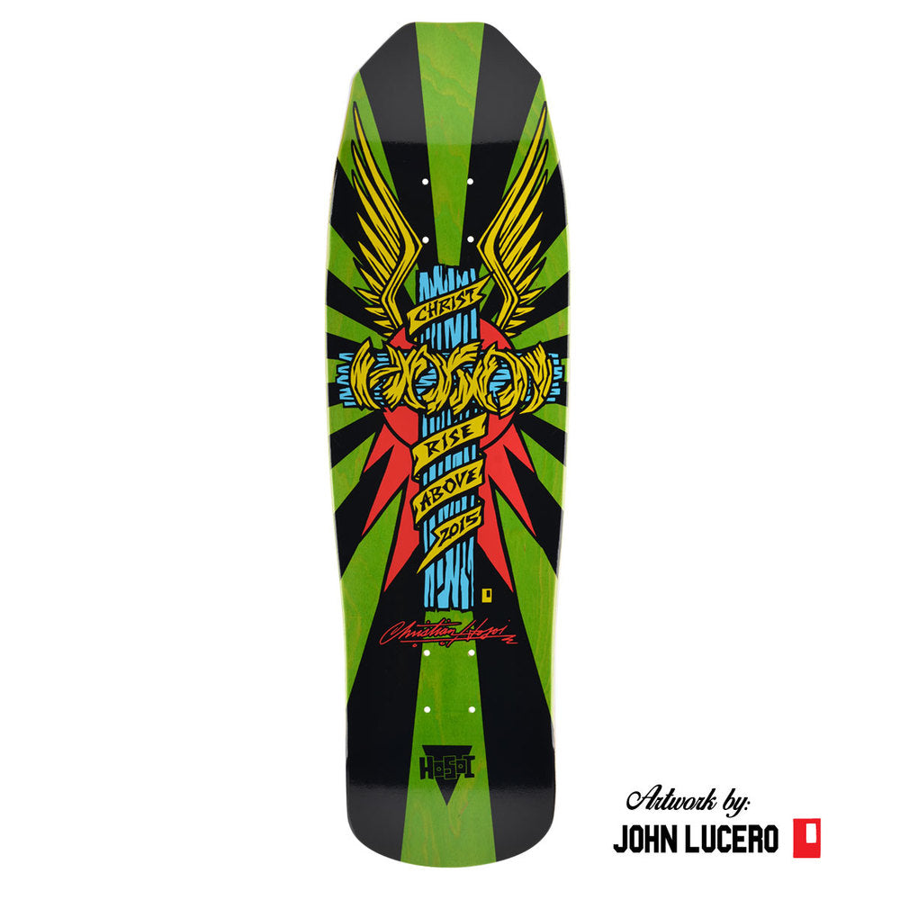 Hosoi Wings 9" Skateboard Deck Art by John Lucero - Bow Shock Marketplace