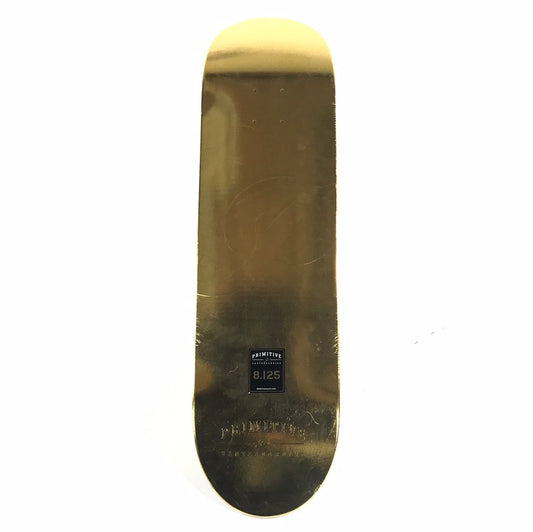 Primitive Team OG Logo Gold 8.125'' Vintage NOS Deck