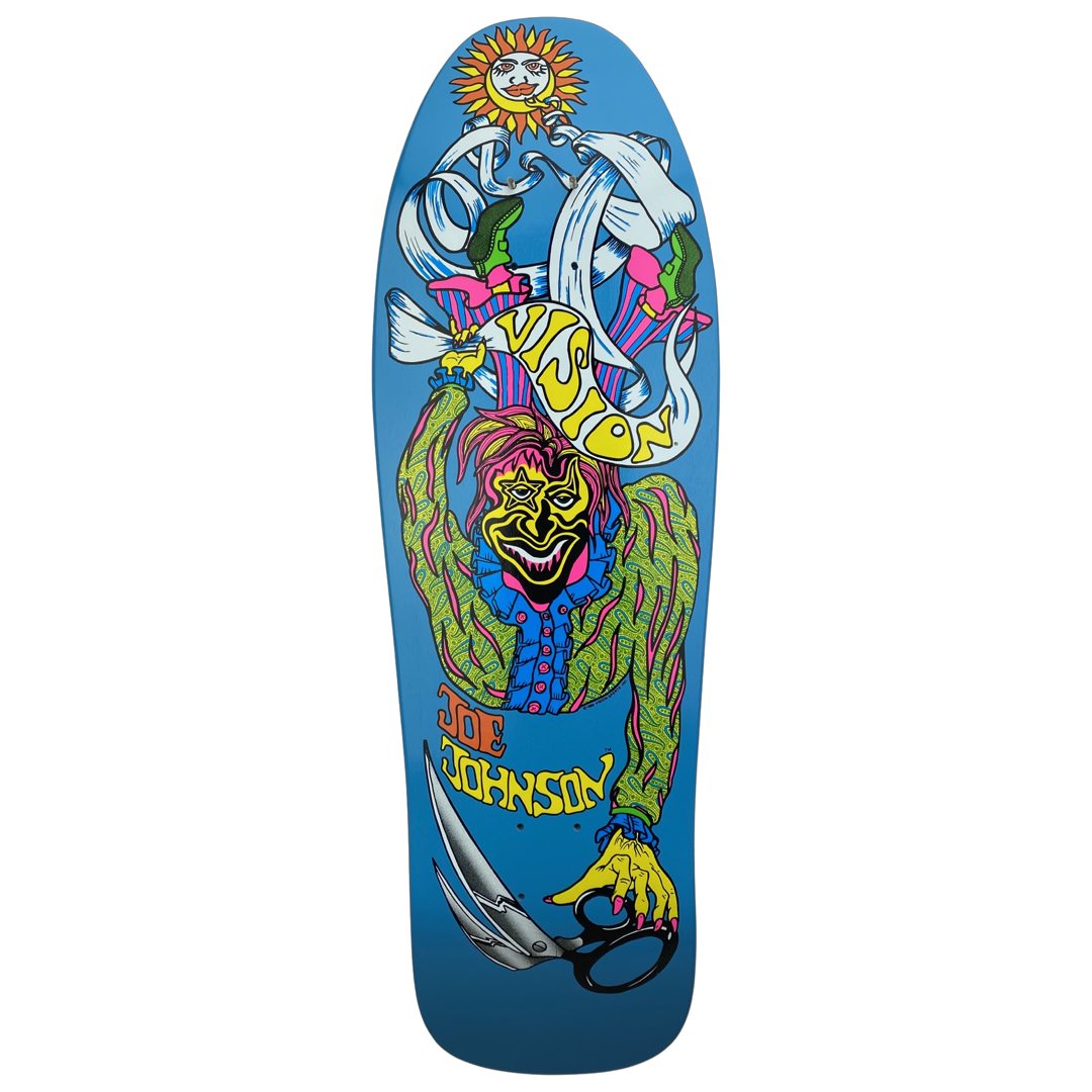 Vision Joe Johnson Scissors 9.5" Skateboard Deck - Bow Shock Marketplace