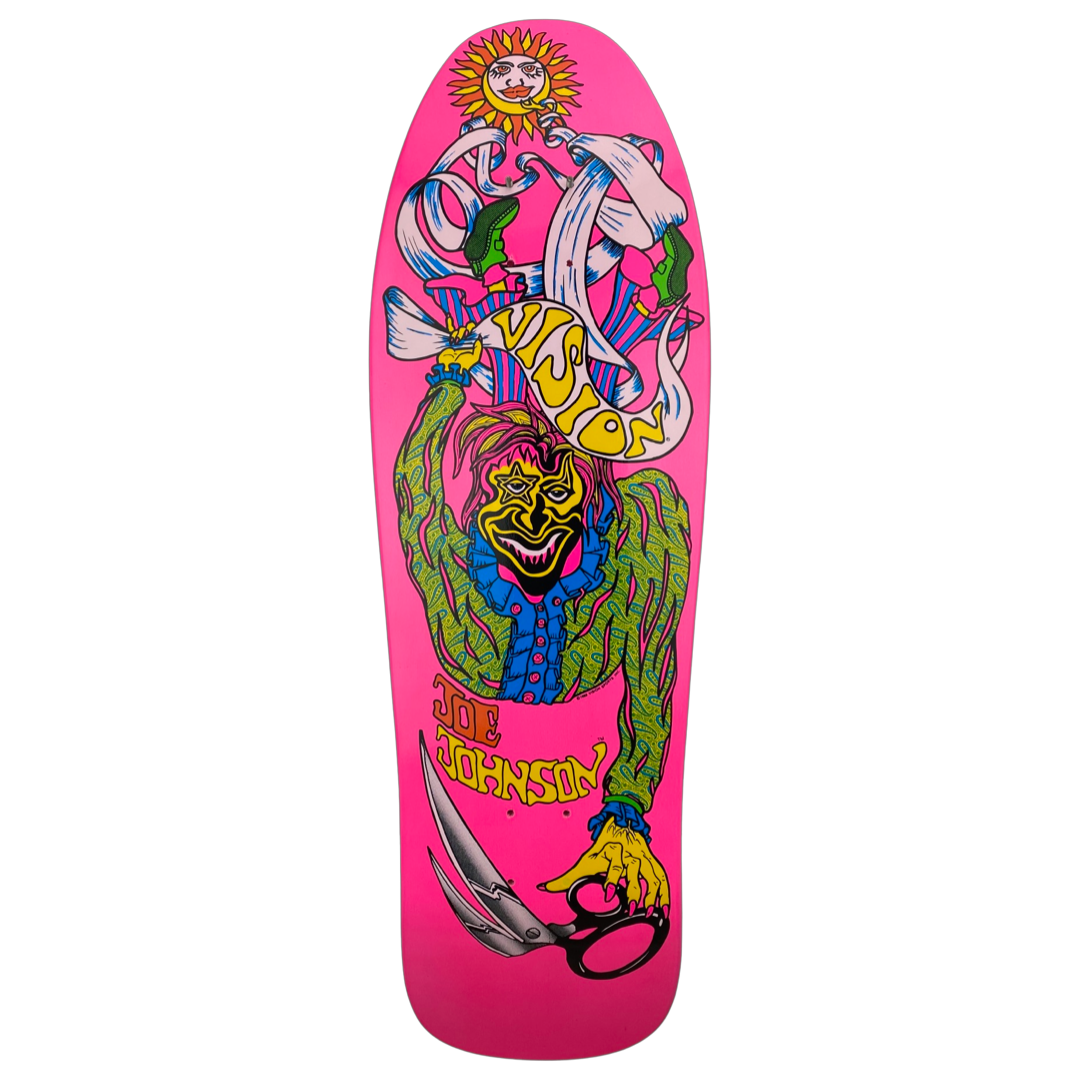 Vision Joe Johnson Scissors 9.5" Skateboard Deck - Bow Shock Marketplace