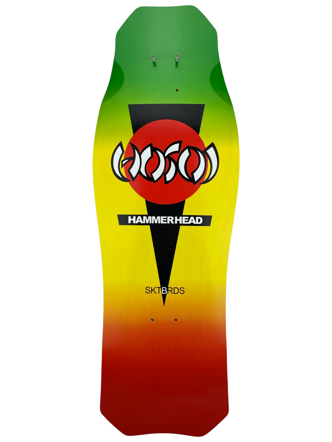 Hosoi O.G. Hammerhead Rasta 10.5" Skateboard Deck