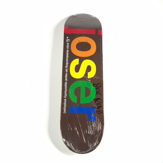 Enjoi Jose Rojo Equal Opportunity Autographed 8.0 Skateboard Deck