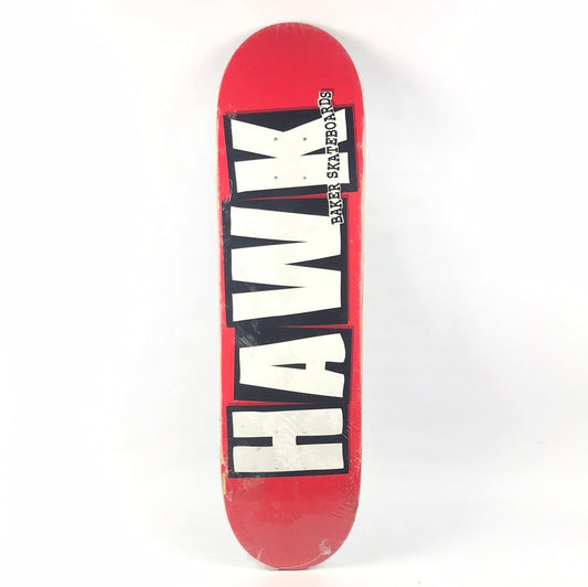 Baker Riley Hawk Brand Logo Red/White 8.4'' Skateboard Deck