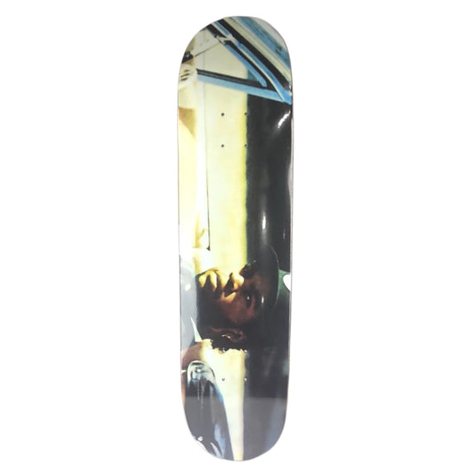 Color Bars Ice Cube OG photograph Yellow/Black 8.25" Skateboard Deck