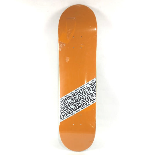 Skate Mental Experimental Orange/White 8.25'' Skateboard Deck
