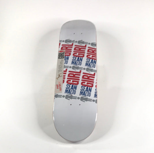 Girl Sean Malto Pop Secret White 8 1/8 Skateboard Deck