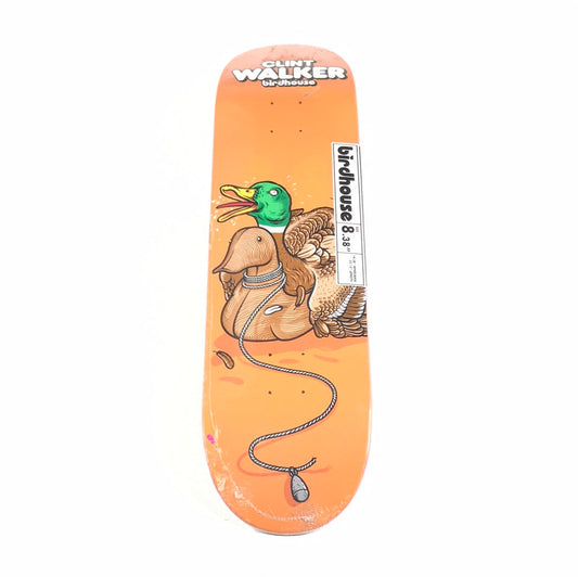 Birdhouse Clint Walker Duck Mating Orange 8.38 Skateboards deck