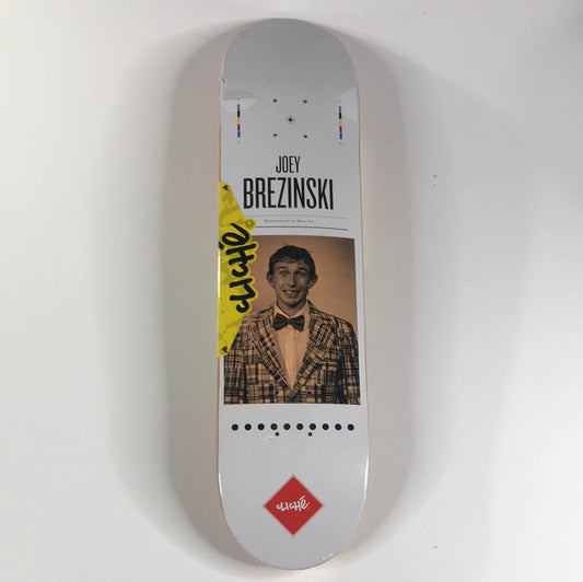 Cliche Joey Brezinski Portrait White 7.5 Skateboard Deck