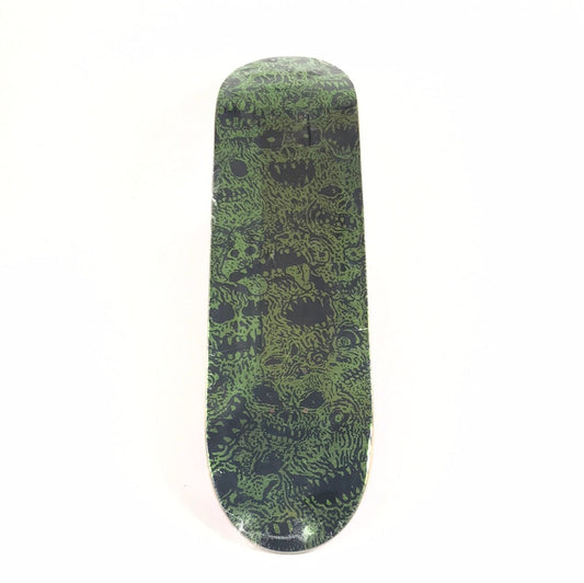 Baker Team Monsters Green 8.38 Skateboard Deck