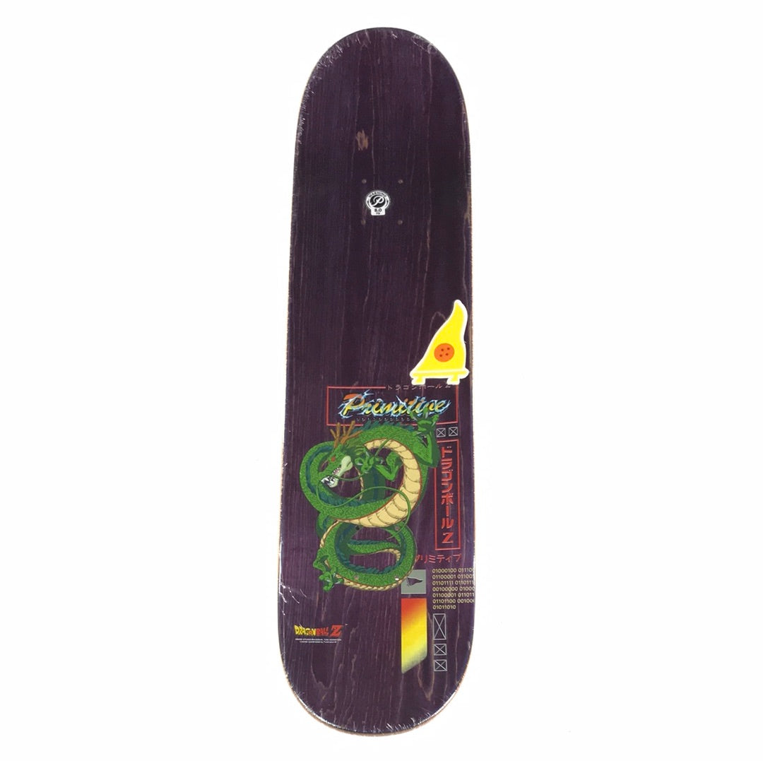 Primitive x Dragon Ball Z Team Krillin Orange 8.0 Vintage NOS Skateboard Deck