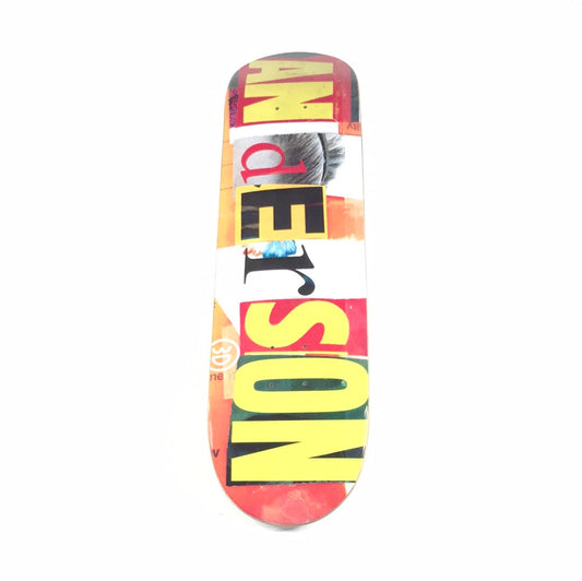 3D Skateboards - Brian Anderson - Ransom Note - Skateboard deck 8.0" Scuffed Graphic