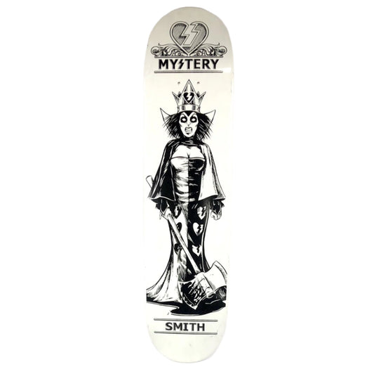 Mystery Ryan Smith Wonderland White/Black 7.75'' Skateboard Deck