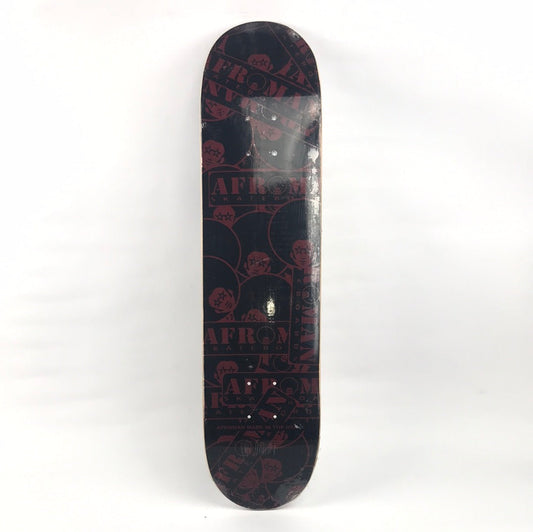 Afroman Team Star Eyes Black/Red 7.5'' Skateboard Deck