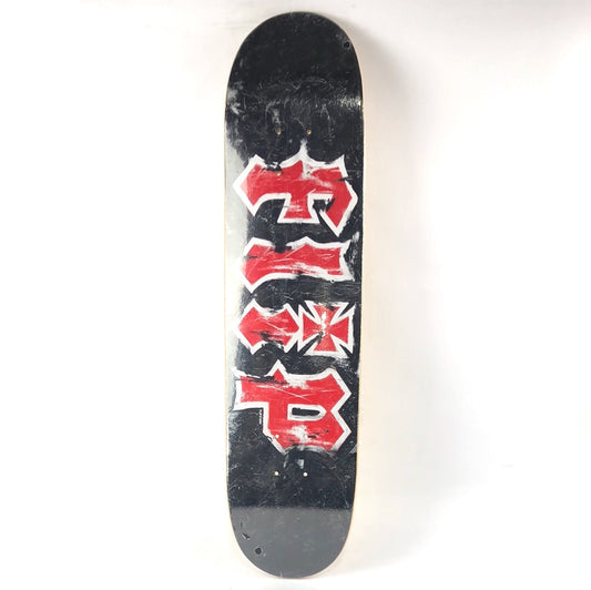 Flip Classic Logo Red/Black 7.5'' Skateboard Deck