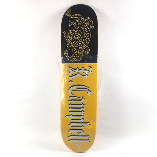 City Stars Kareem Cambell Black/Yellow 7.625" Skateboard Deck