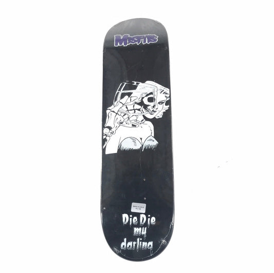 Misfits Team Die My Darling Black/White 8'' Skateboard Deck
