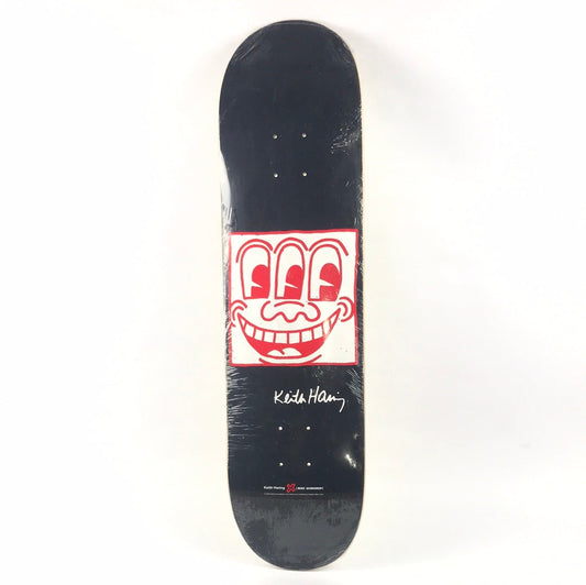 Alien Workshop Keith Haring 3 Eyes Black/White 8.25'' Skateboard Deck