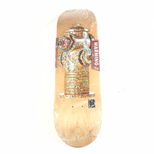 Real HUF x Haroshi Fire Hydrant Woodgrain 8.5" Deck