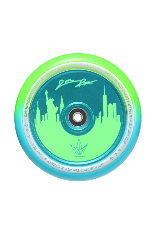 Envy - Jon Reyes Hollowcore 120mm Wheels (green / Teal)