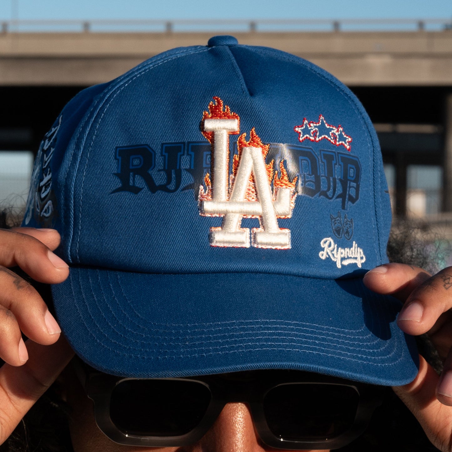 LA Athletics Snapback (Blue)