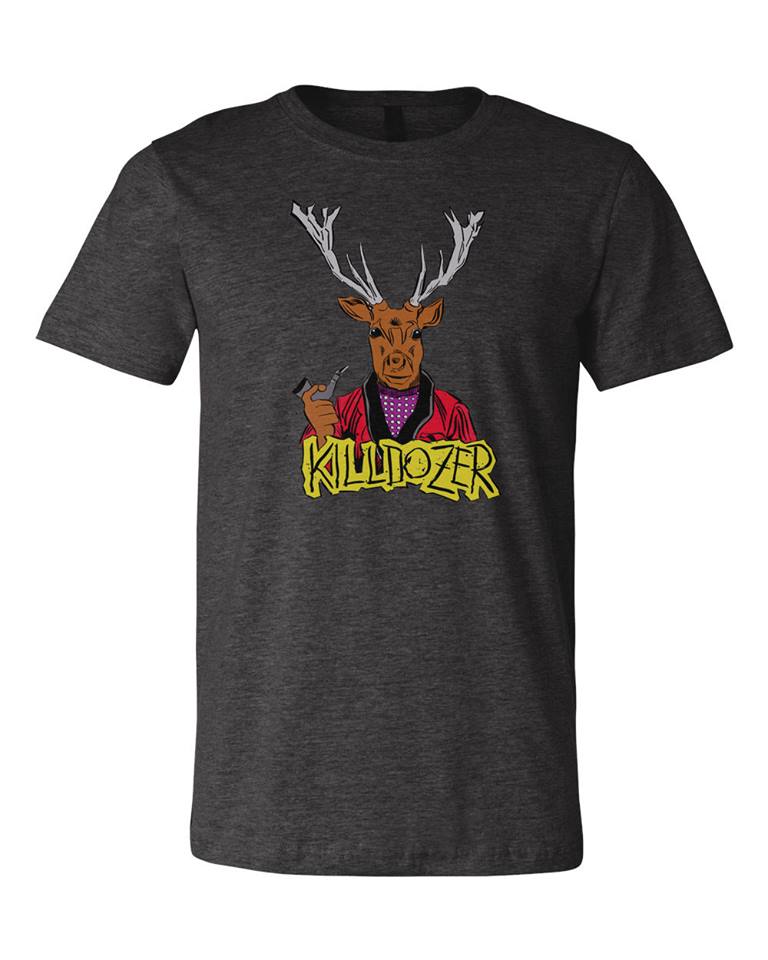 KILLDOZER "Mounted" T-Shirt Design by Brian Walsby - Bow Shock Marketplace