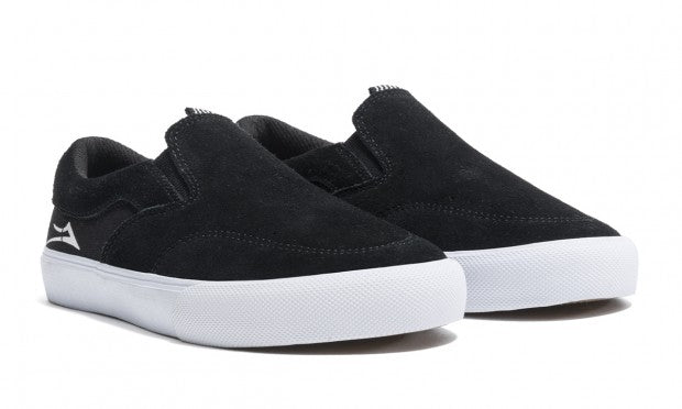 Lakai Shoes Owen Kids - Black Suede - Bow Shock Marketplace