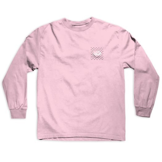 Lakai FYF LS Tee - Pink - Bow Shock Marketplace