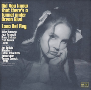 Del Rey, Lana - Did You Know That There's A Tunnel Under Ocean Blvd. 2x LP Vinyl Record
