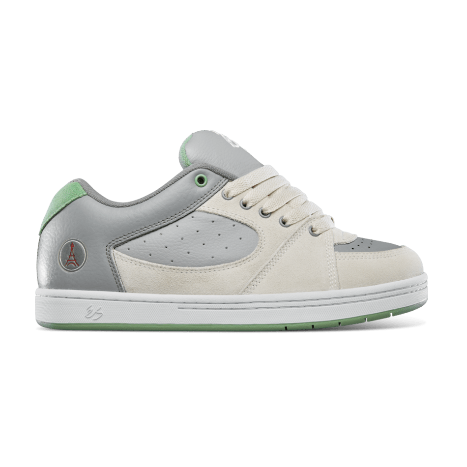 éS Shoes Accel OG X Le Dome - White/Grey - Bow Shock Marketplace