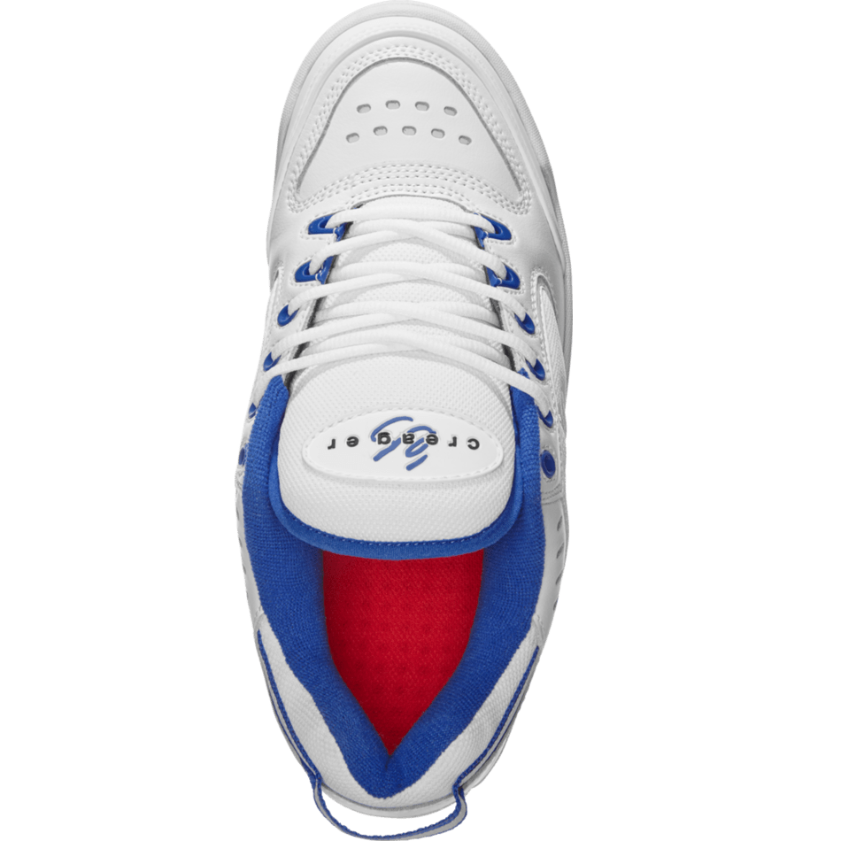 éS Shoes Creager - White/Blue - Bow Shock Marketplace
