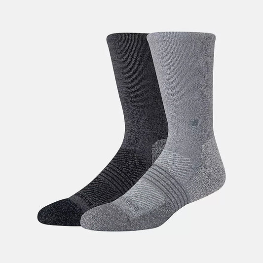 New Balance Pro Training Cushion Crew Assorted Colors 2 Pack Socks