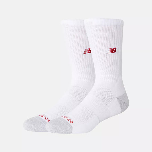 New Balance Active NB Premium Crew White 2 Pack Socks