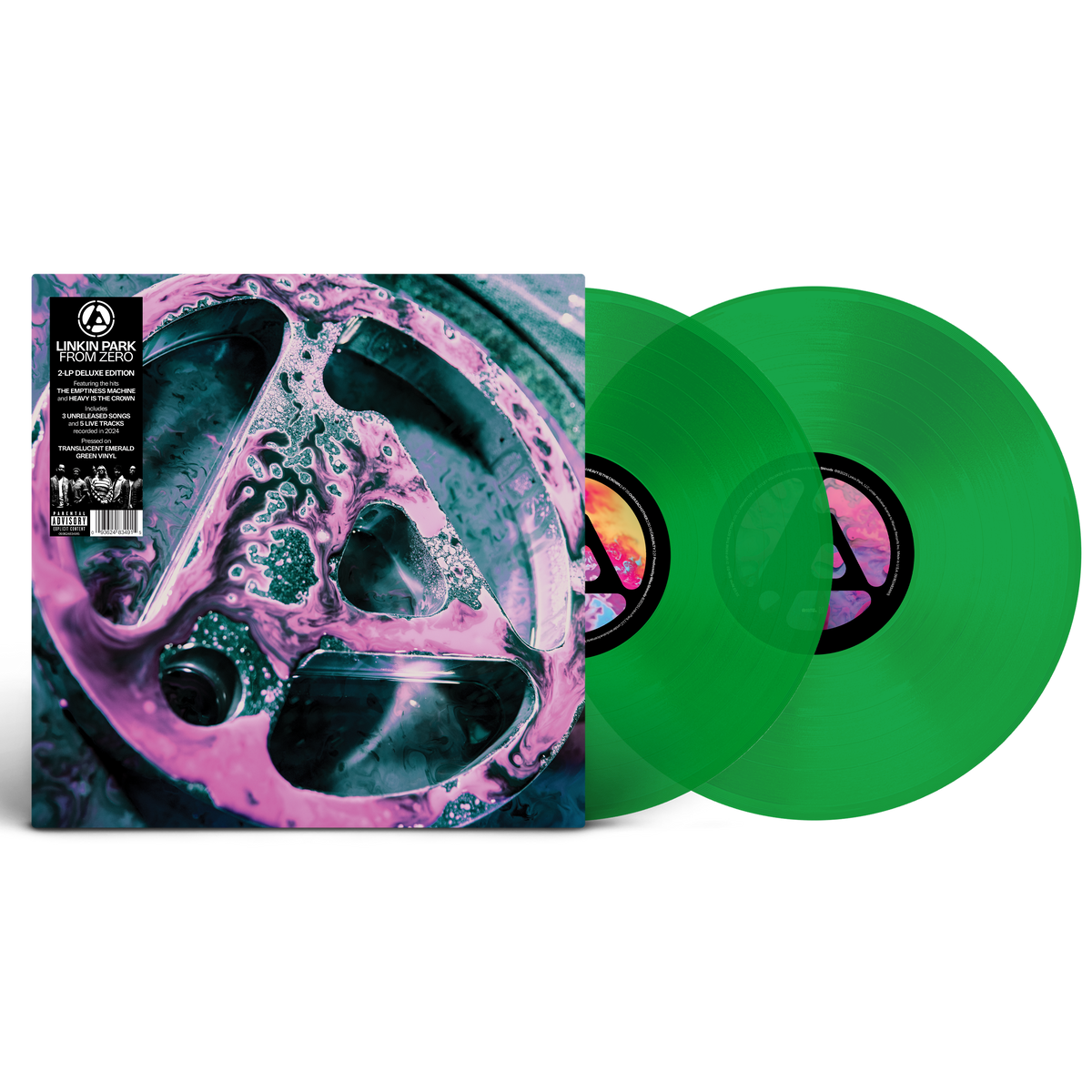 Linkin Park - From Zero (Deluxe Green) 2x Vinyl LP Record