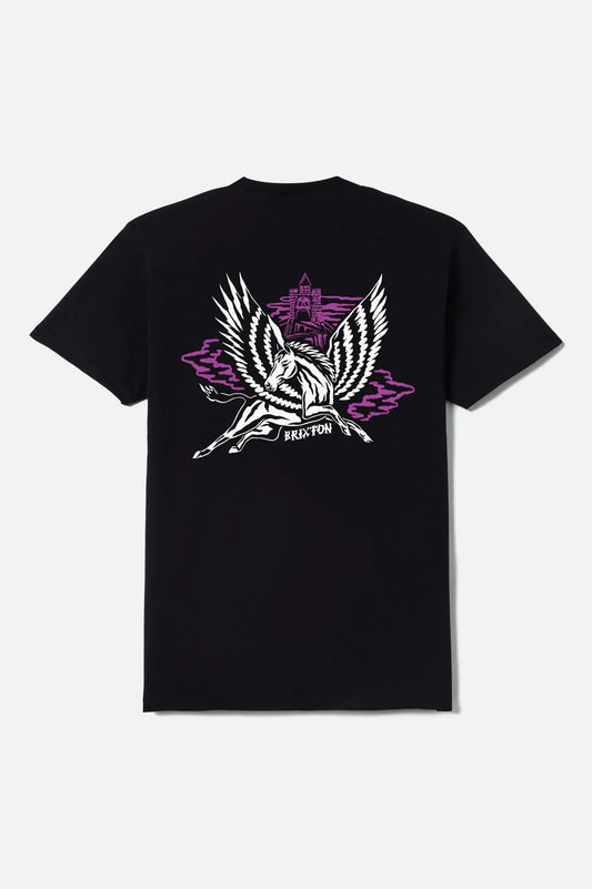 Brixton Fantasy Black S/s Shirt