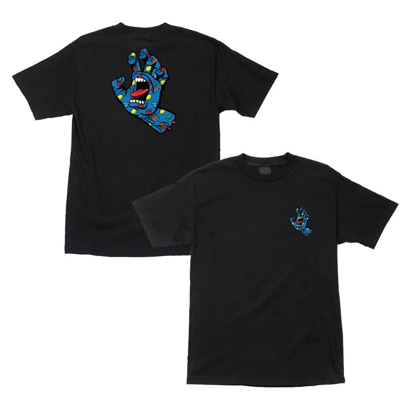 Santa Cruz Jackpot Hand Short Sleeve Mens T-Shirt - Black - Bow Shock Marketplace
