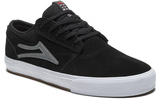 Lakai Shoes Griffin - Black/Grey Suede - Bow Shock Marketplace