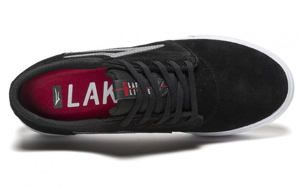 Lakai Shoes Griffin - Black/Grey Suede - Bow Shock Marketplace
