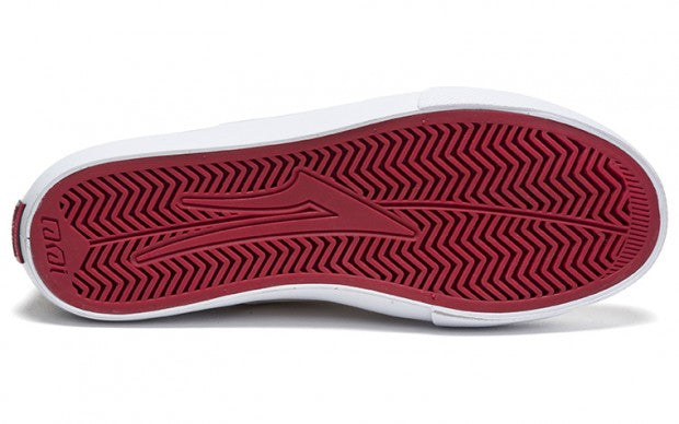 Lakai Shoes Riley Hawk x Indy Collab - White Suede - Bow Shock Marketplace