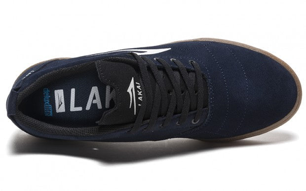 Lakai Shoes Bristol - Navy/Gum Suede - Bow Shock Marketplace