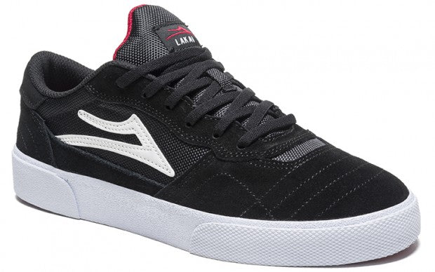 Lakai Shoes Cambridge - Black/White Suede - Bow Shock Marketplace