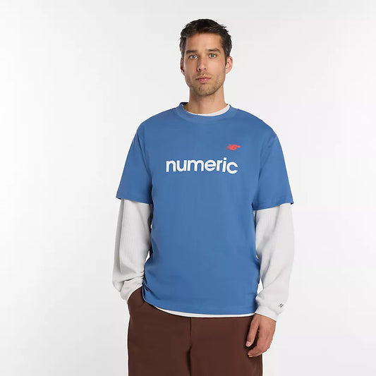 New Balance Numeric Linear Logo Magic Blue S/s Shirt