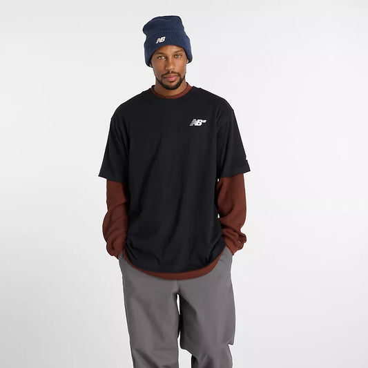 New Balance Numeric Small Logo Black S/s Shirt