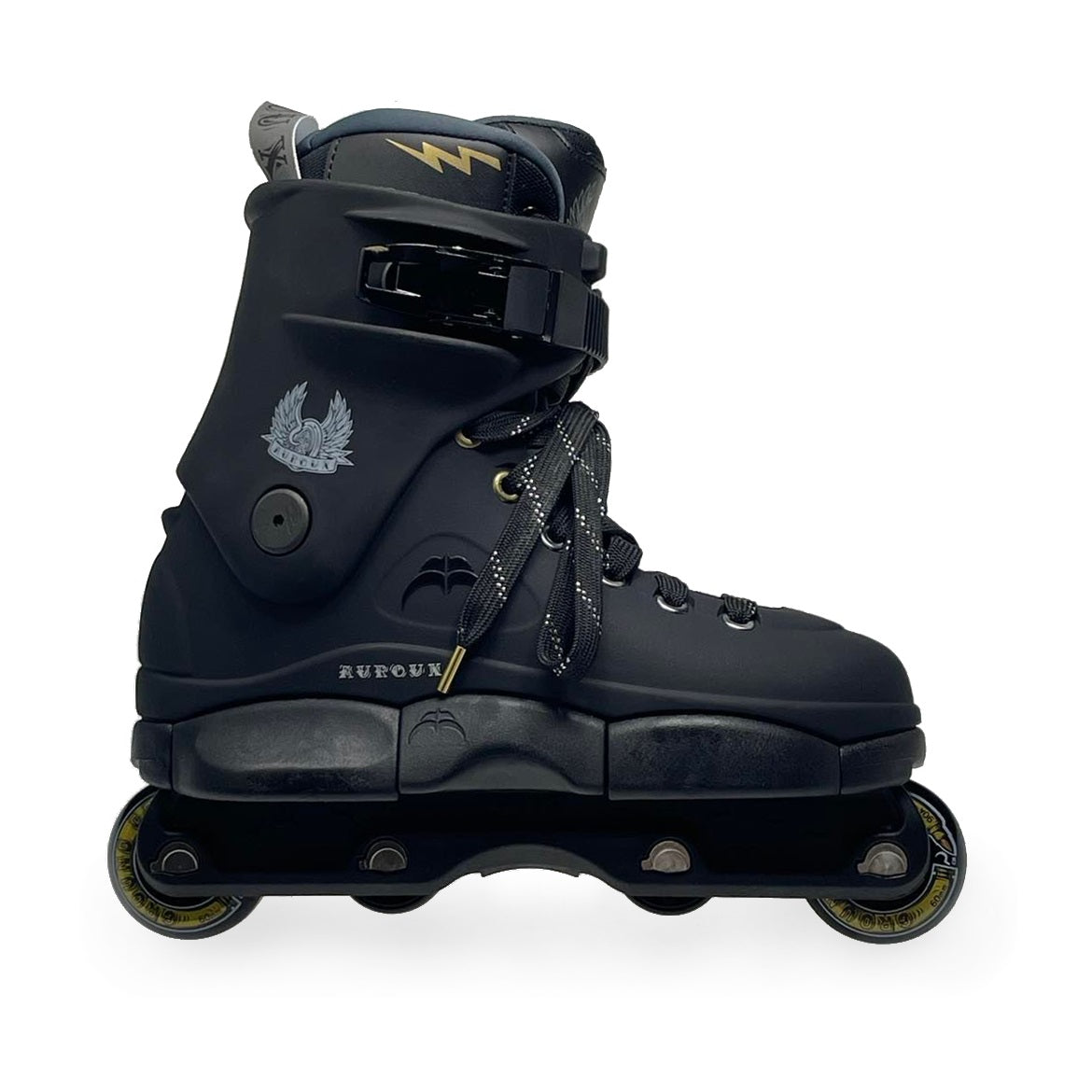 Razors Nico Auroux SL Aggressive Inline Skate Complete - Black - Bow Shock Marketplace