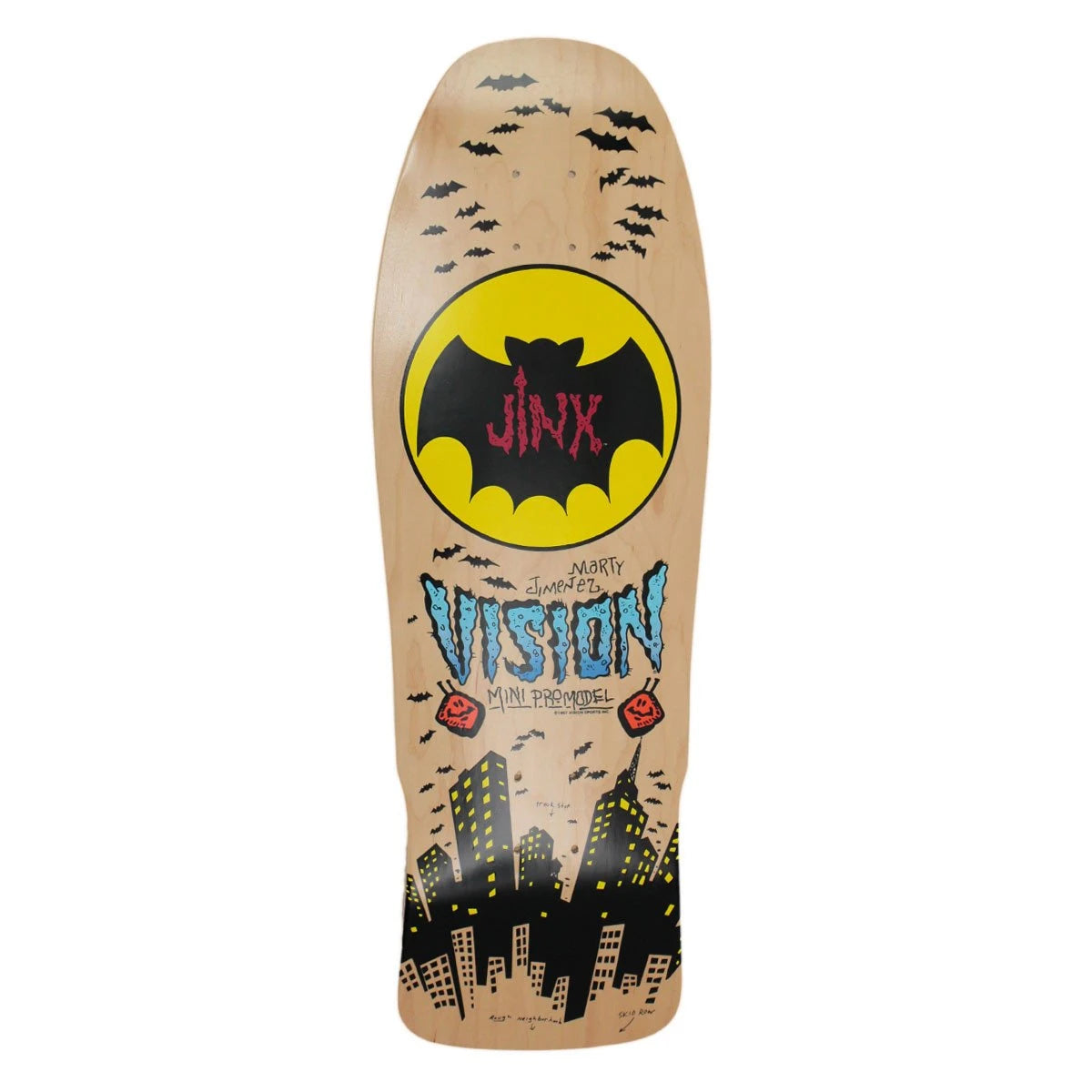 Vision Jinx Mini Modern Concave 10" Skateboard Deck - Bow Shock Marketplace