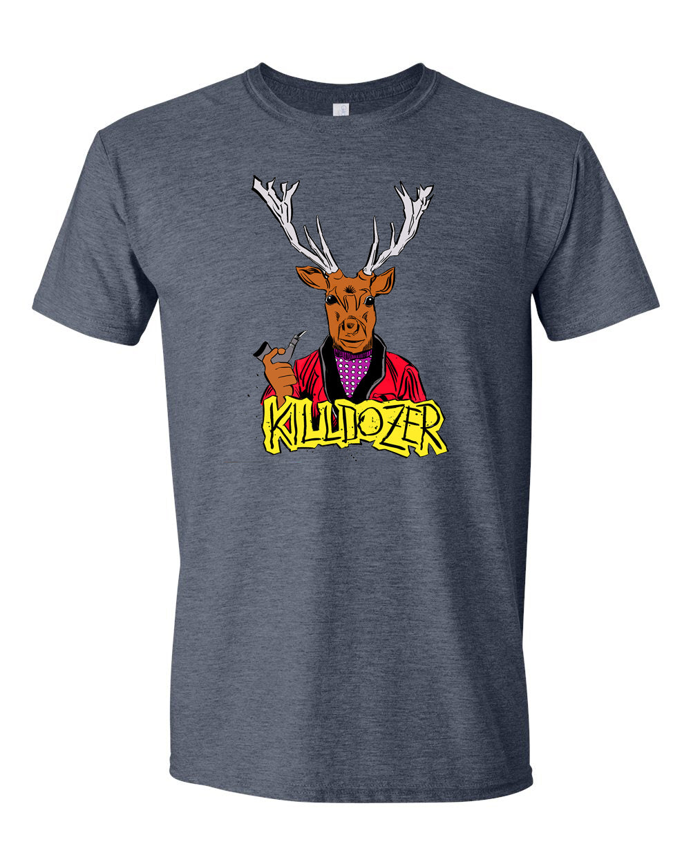 KILLDOZER "Mounted" T-Shirt Design by Brian Walsby - Bow Shock Marketplace