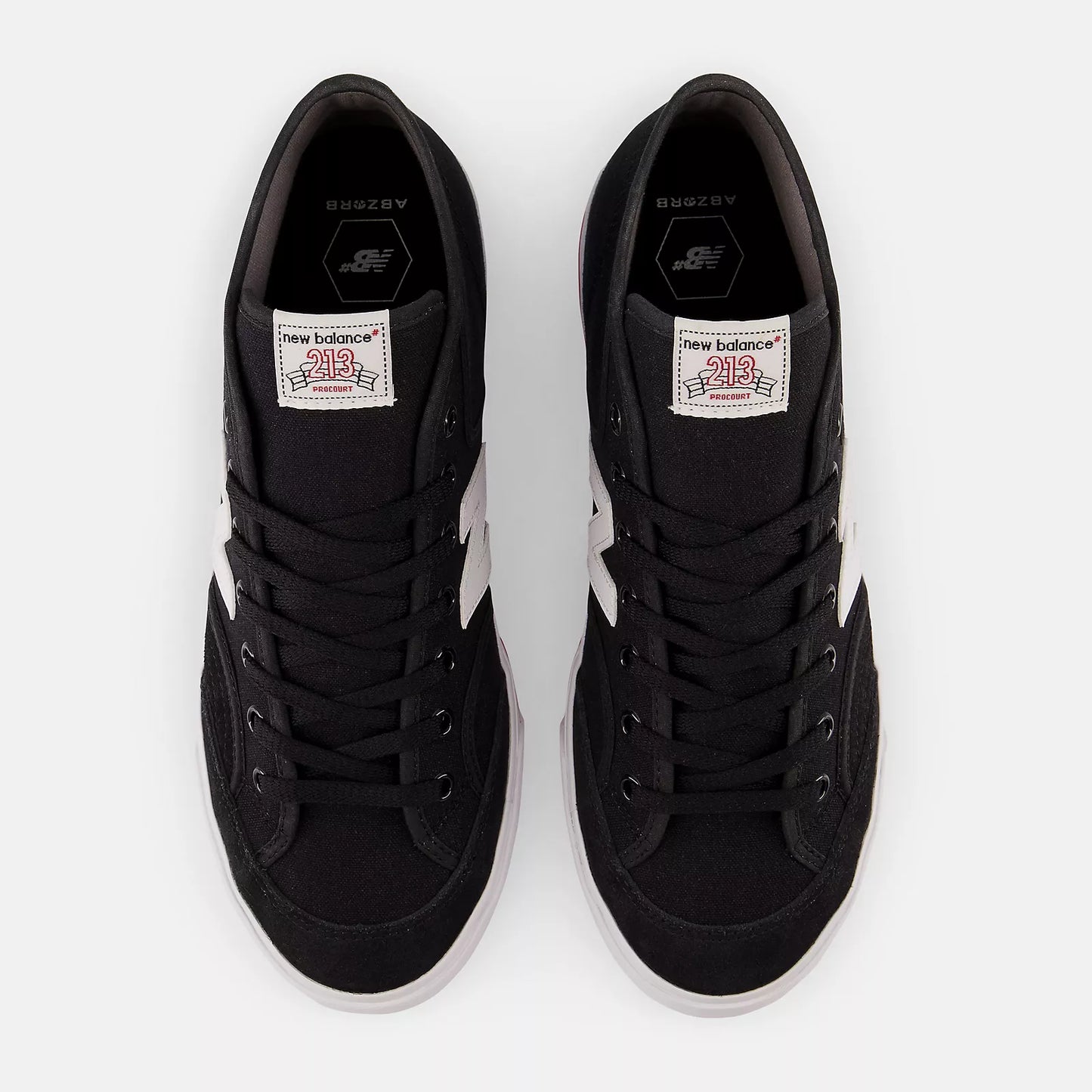 New Balance Shoes Numeric 213 Pro Court Mid - Black/White - Bow Shock Marketplace