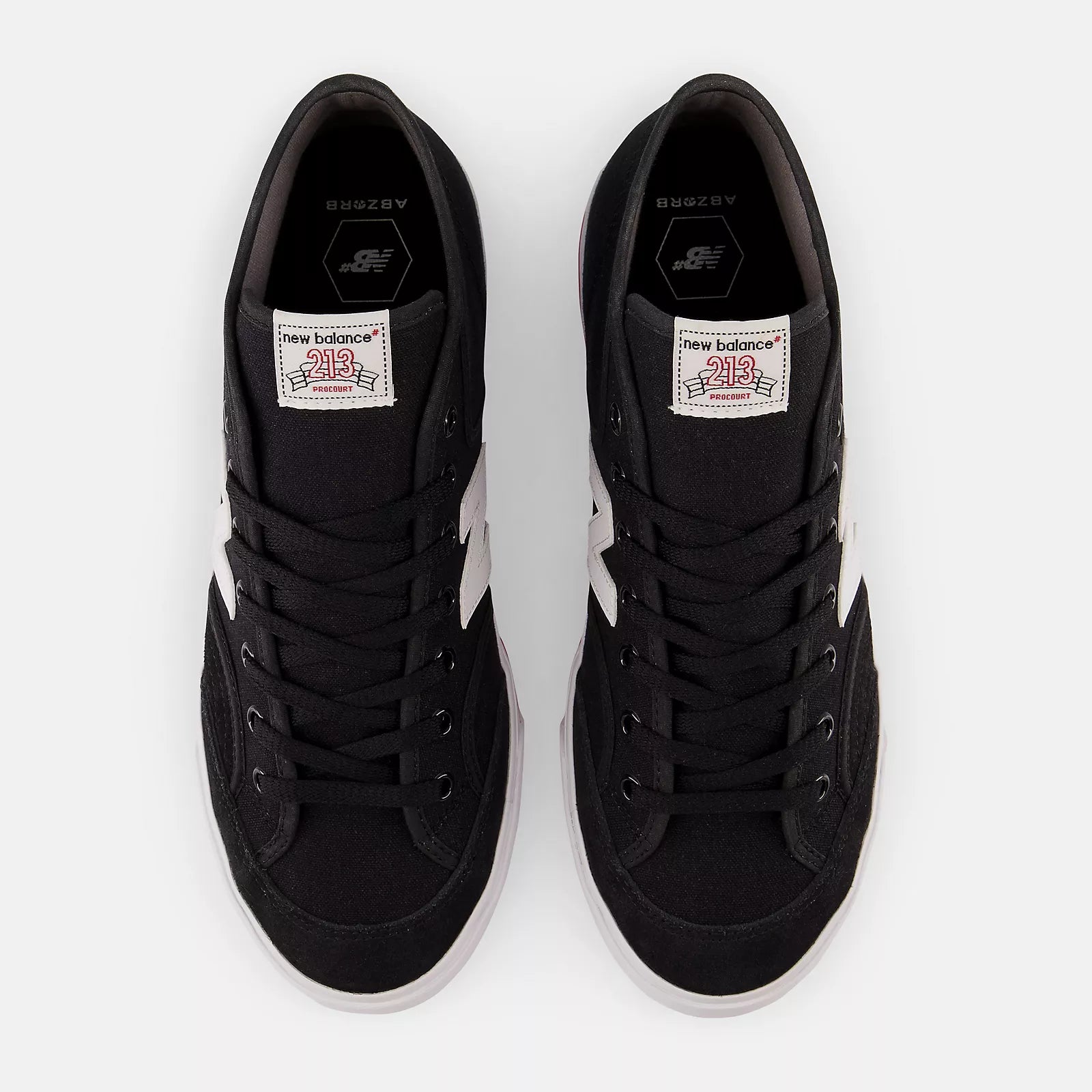 New Balance Shoes Numeric 213 Pro Court Mid - Black/White - Bow Shock Marketplace