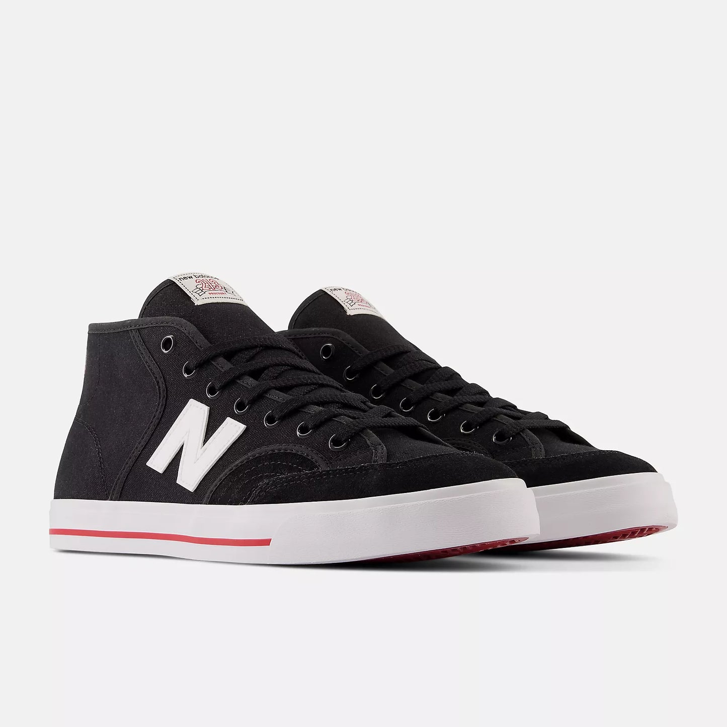 New Balance Shoes Numeric 213 Pro Court Mid - Black/White - Bow Shock Marketplace