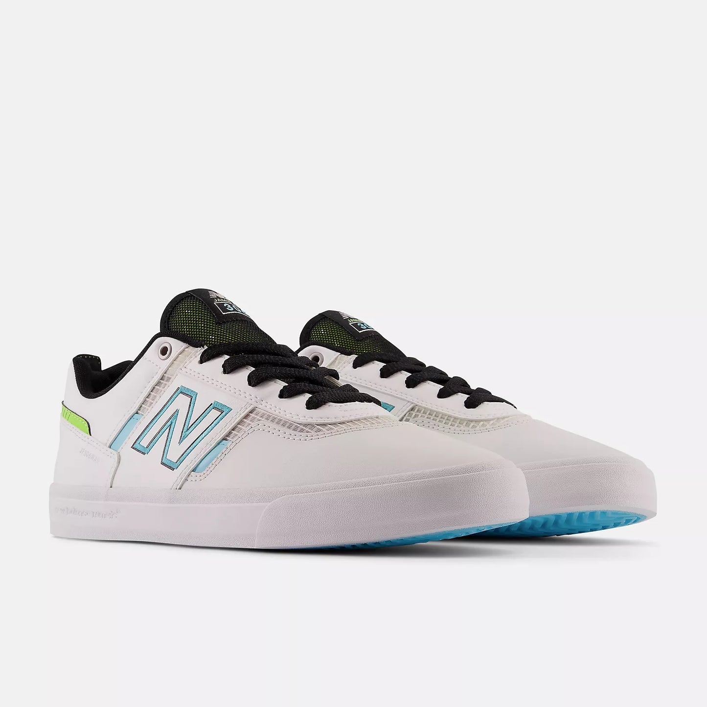 New Balance Shoes Jamie Foy 306 - White/Aqua Sky - Bow Shock Marketplace