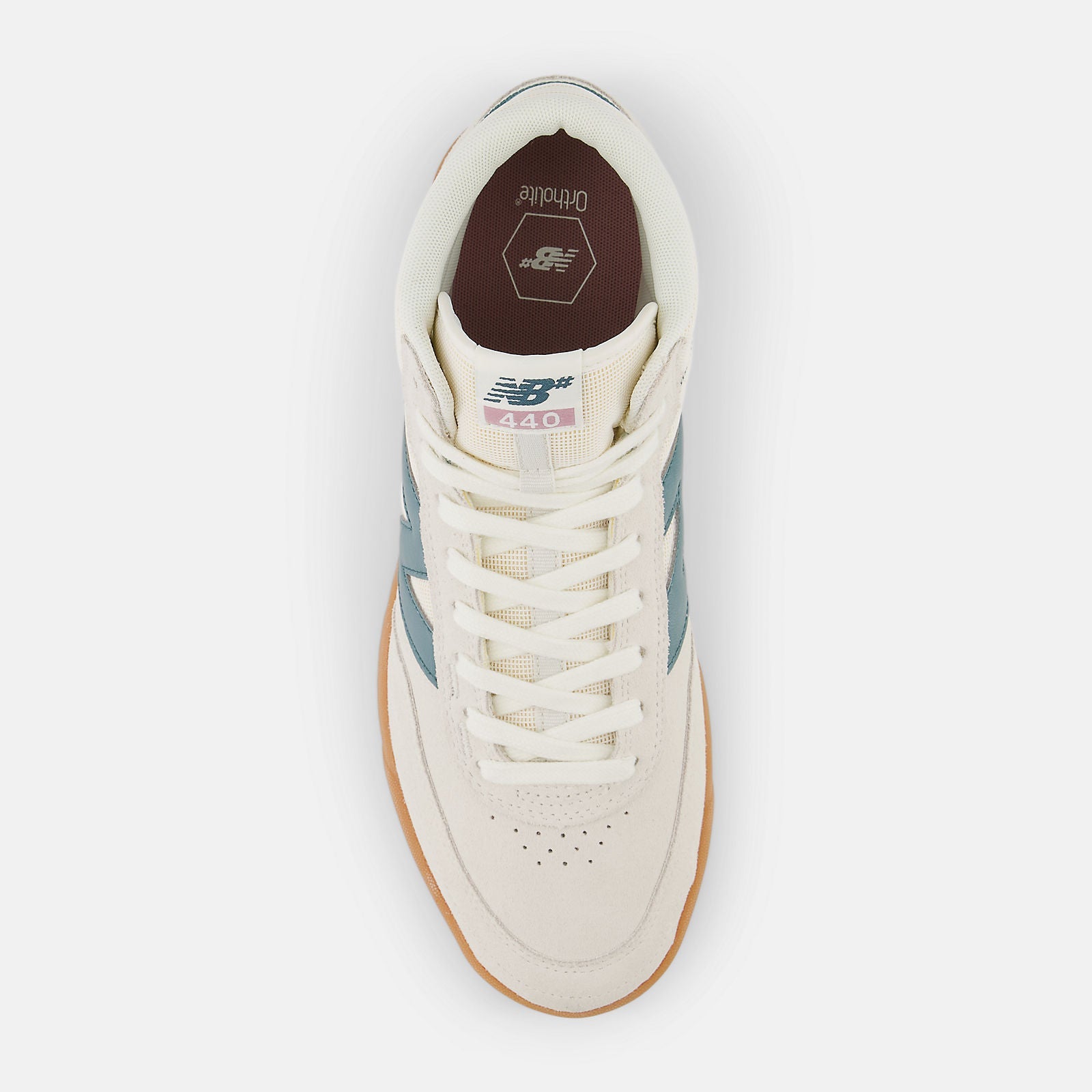 New Balance Shoes Numeric 440 High V2 - Sea Salt/New Spruce - Bow Shock Marketplace